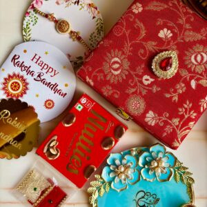 Ganesha Thali Rakhi  Hamper