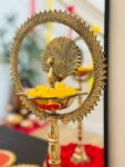 Peacock Brass Deepams