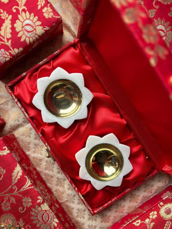 Marble Diya  Hamper