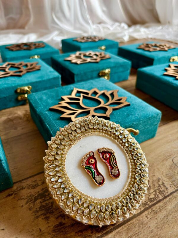 Marble Lakshmi Charan Paduka