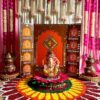 Ashtavinayaka Makhar / Folding Backdrop