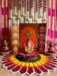 Ashtavinayaka Makhar / Folding Backdrop