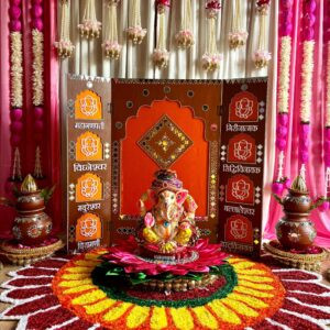 Ashtavinayaka Makhar / Folding Backdrop