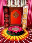 Ashtavinayaka Makhar / Folding Backdrop