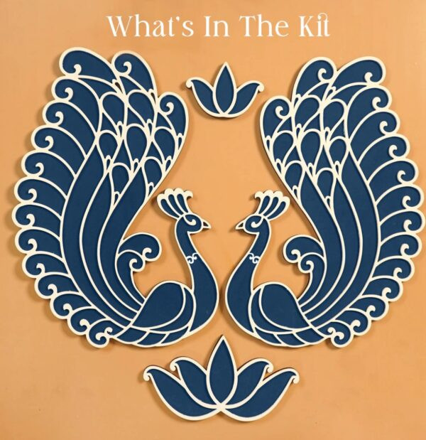 DIY Morni  Rangoli Mat