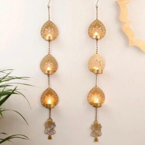Leaf  Tlight Holders 2