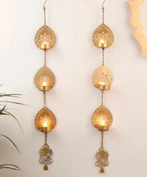 Leaf  Tlight Holders 2