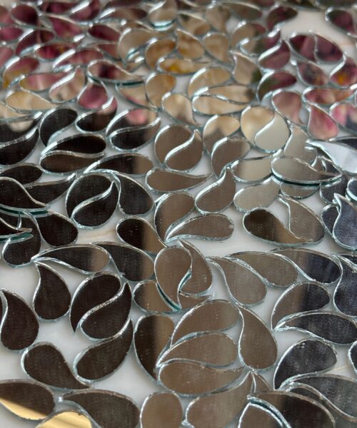 Paisley Leaf  Mirror