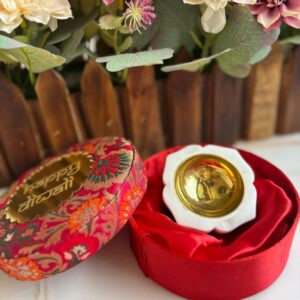 Single Marble Diya Hamper
