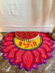 Semicircle base Platter/Singhasan