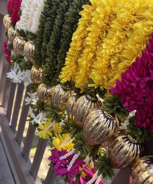 Royal Gold Tassel Garland